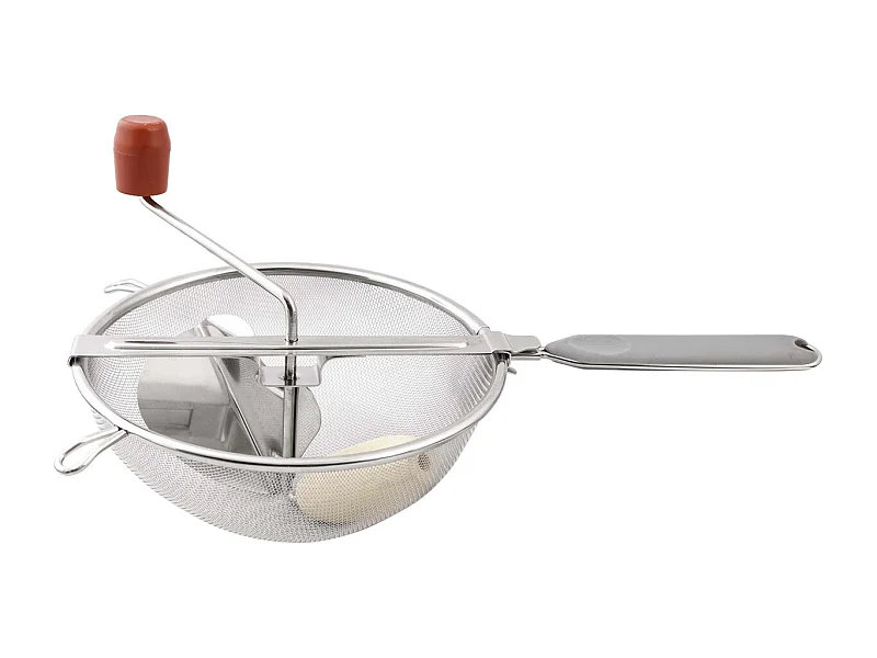 Presse coulis en acier inoxydable 20 cm