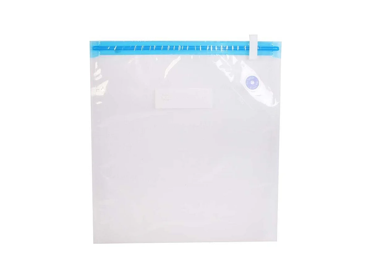 Sachet Vide D Air X4 Avec Pompe2 Bleu, Transparent