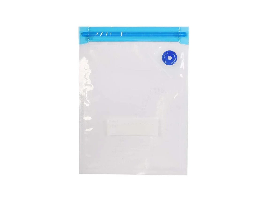 Sachet Vide D Air X4 Avec Pompe2 Bleu, Transparent