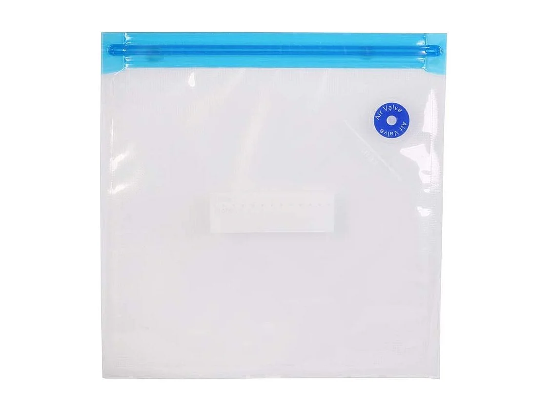 Sachet Vide D Air X4 Avec Pompe2 Bleu, Transparent
