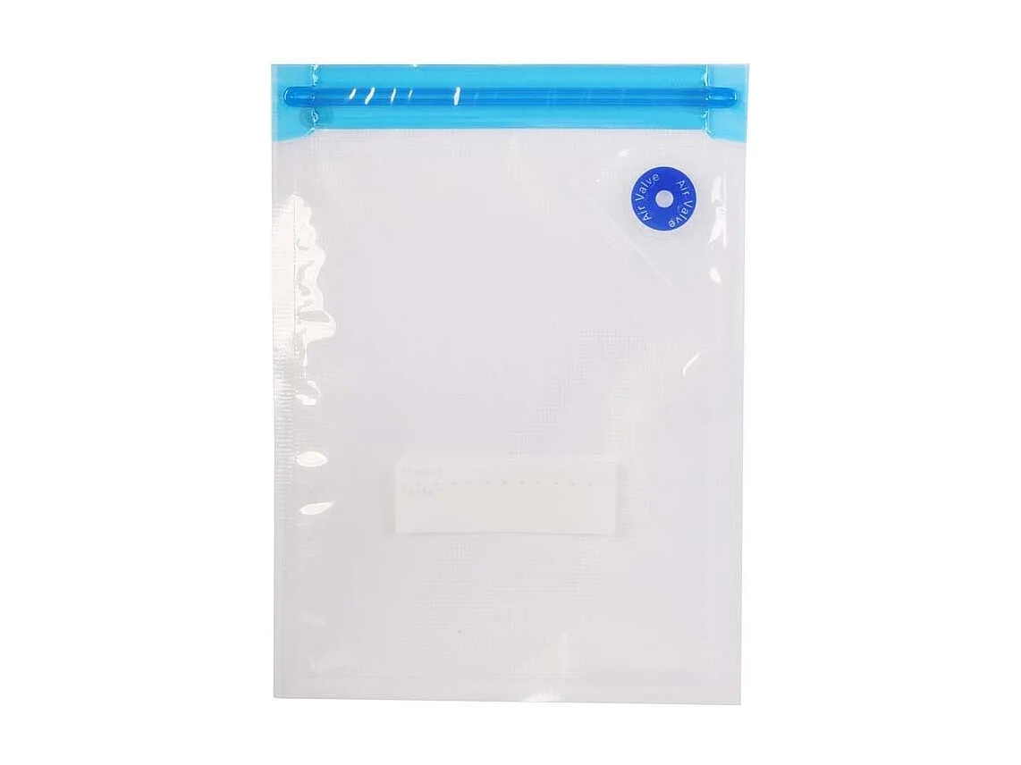 Sachet Vide D Air X4 Avec Pompe2 Bleu, Transparent