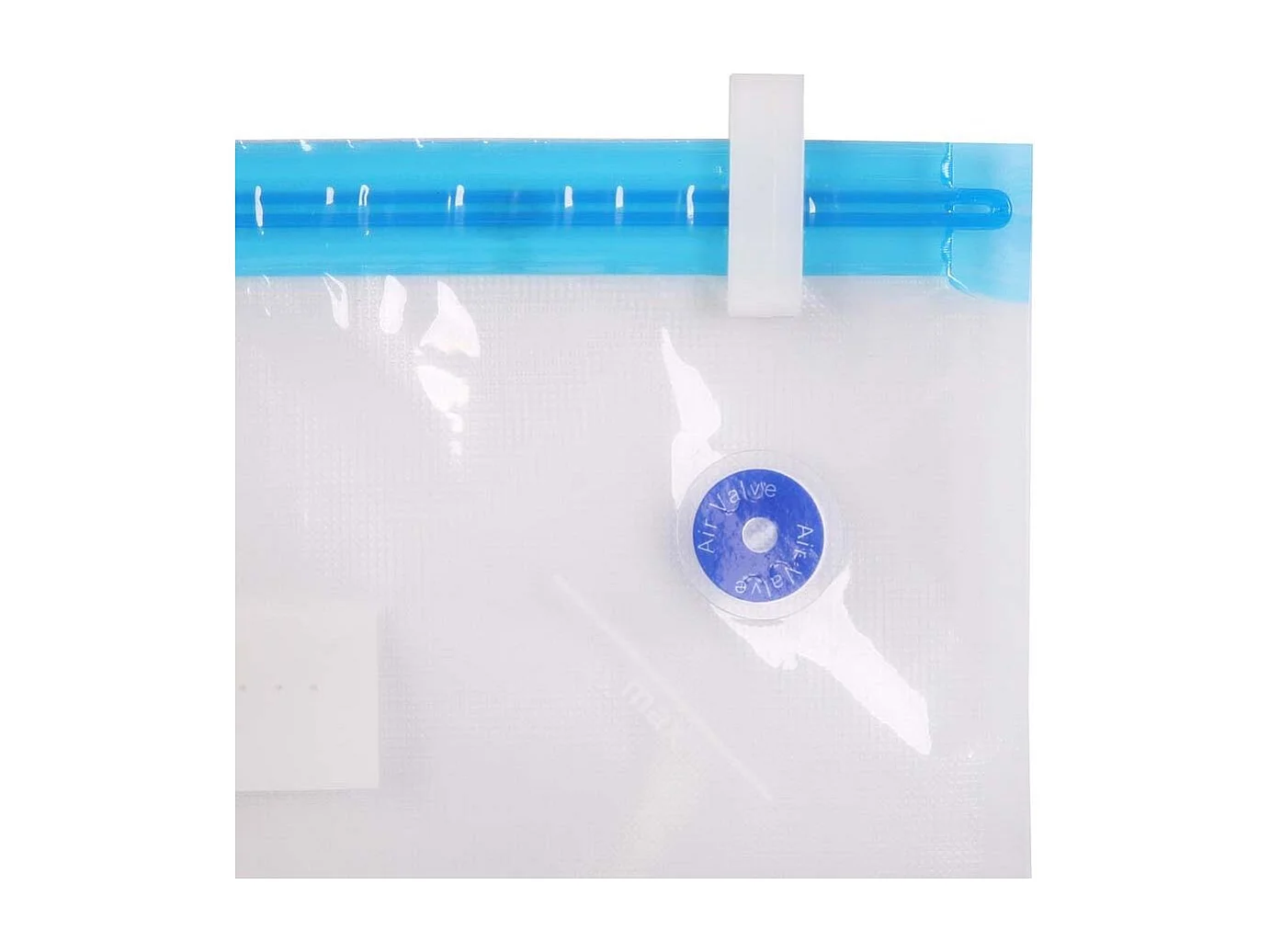 Sachet Vide D Air X4 Avec Pompe2 Bleu, Transparent