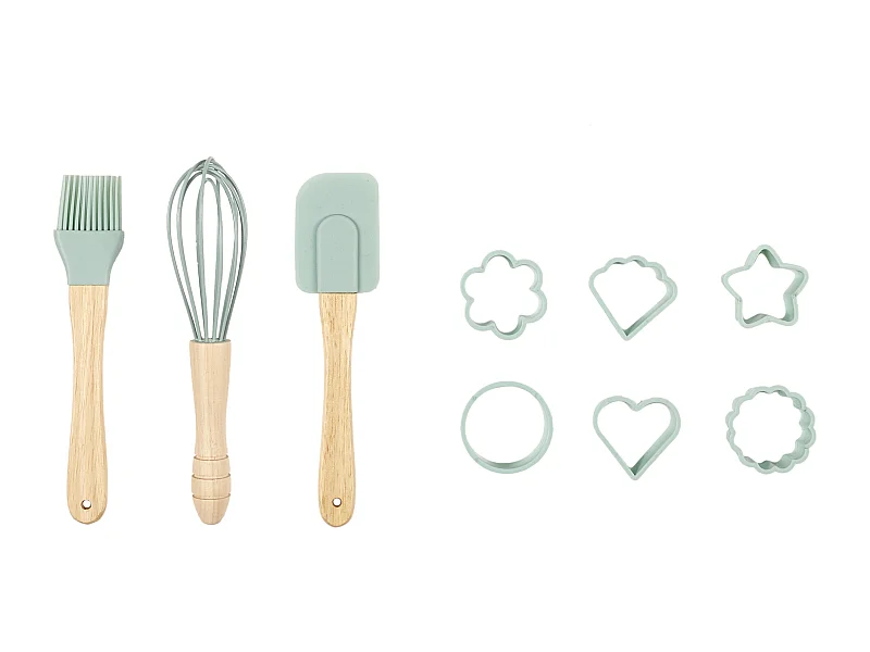 Ustensile A Patisserie Pour Enfant Coffret Bleu