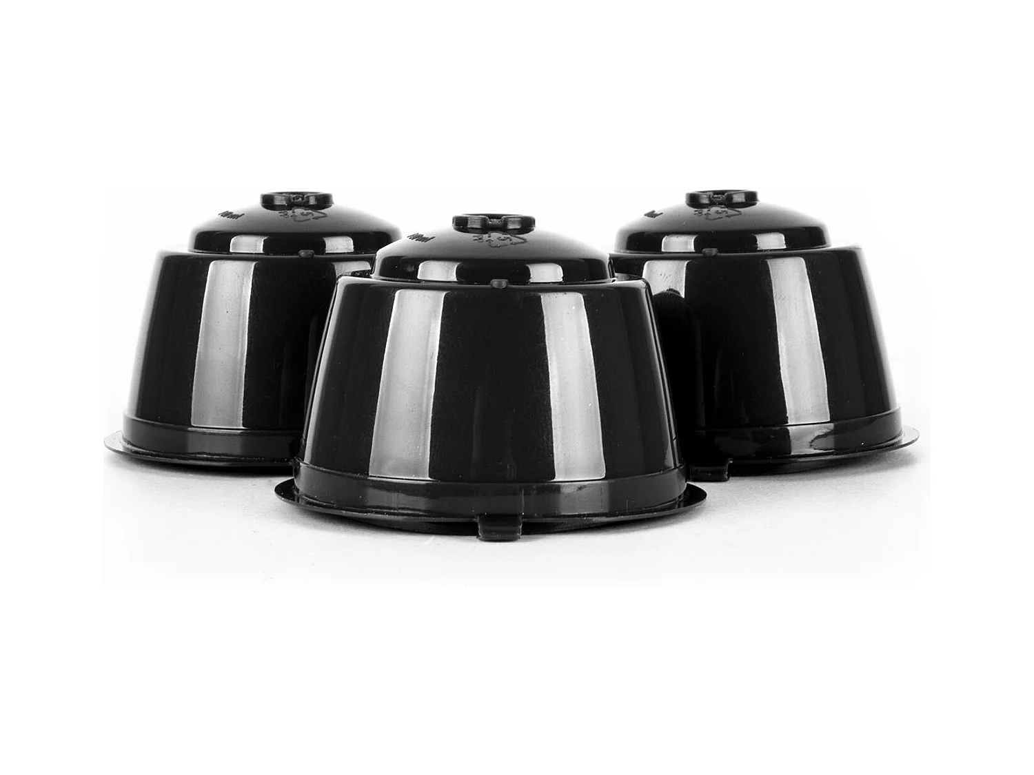 Capsule Reutilisable Compatible Dolce Gusto X3 Noir, Blanc