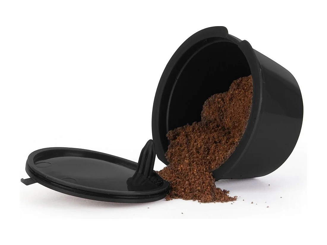 Capsule Reutilisable Compatible Dolce Gusto X3 Noir, Blanc