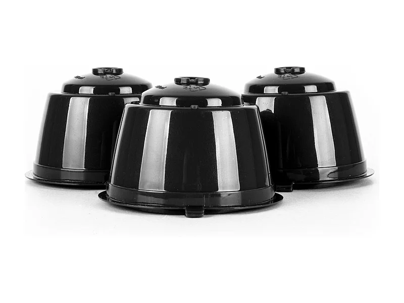 Set van 3 Herbruikbare Koffie Zwart & Wit Capsules voor Dolce Gusto