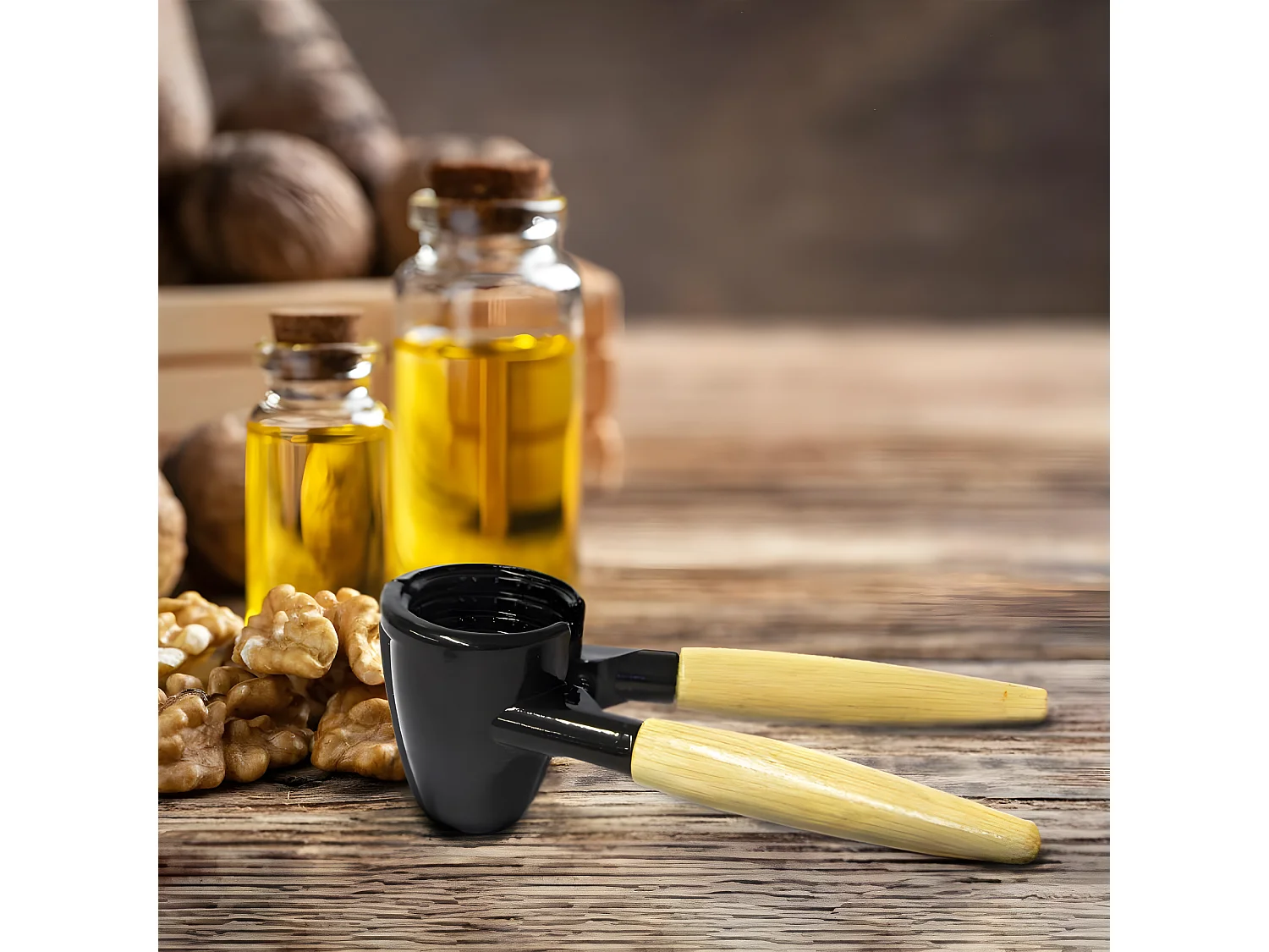 Cascanueces y abrebotellas 2 en 1