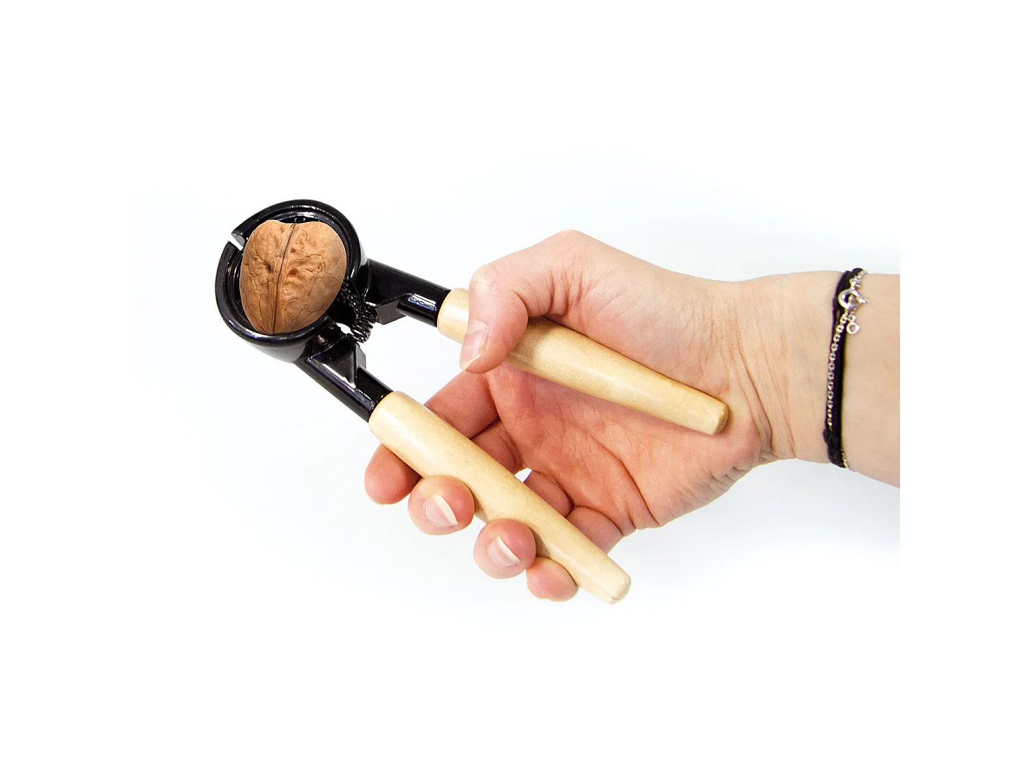 Casse-noix 2 en 1 - COOK CONCEPT - Ouvre-bouteille - Marron et noir