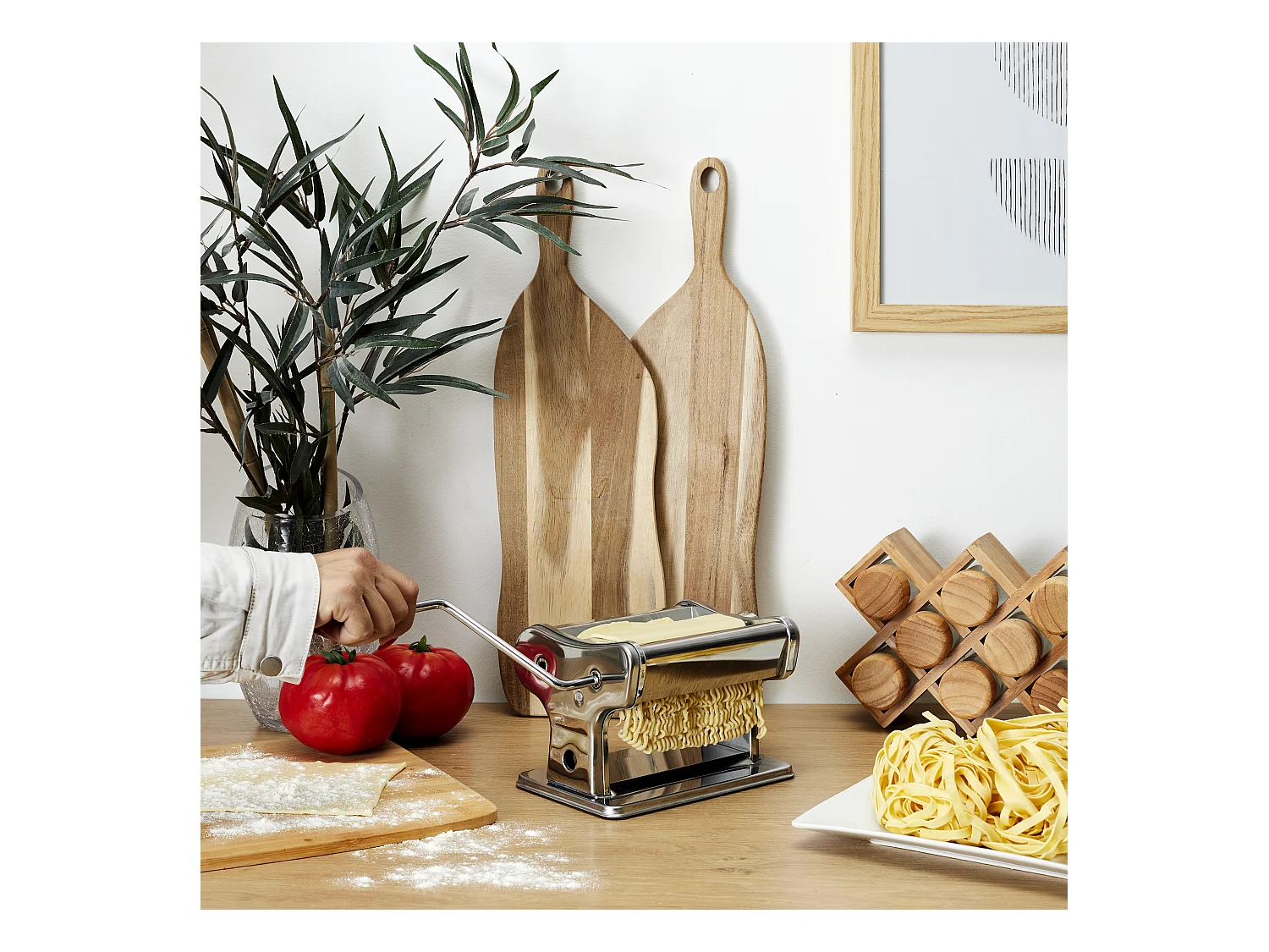 Machine A Pates Argent