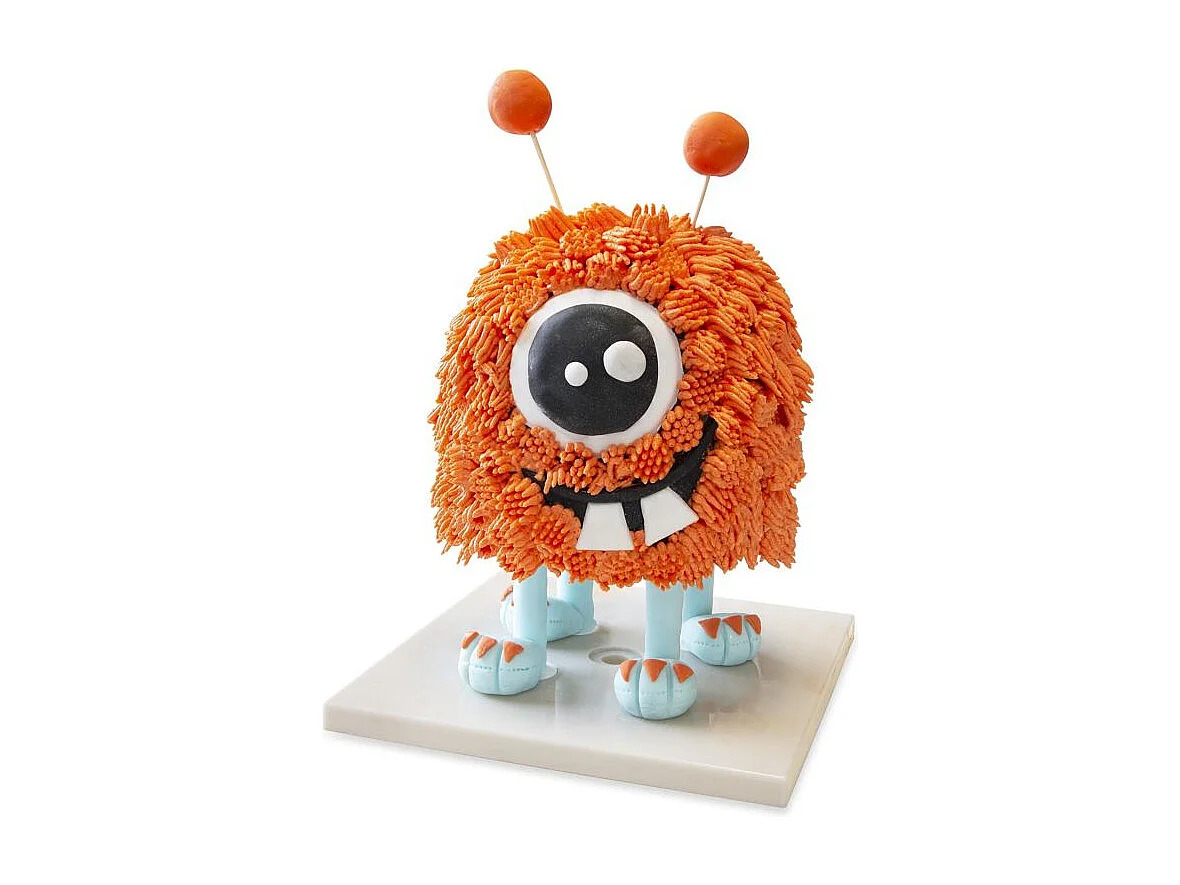 Coffret Pâtisserie "Gravity Cake Monstre" 24cm Argent