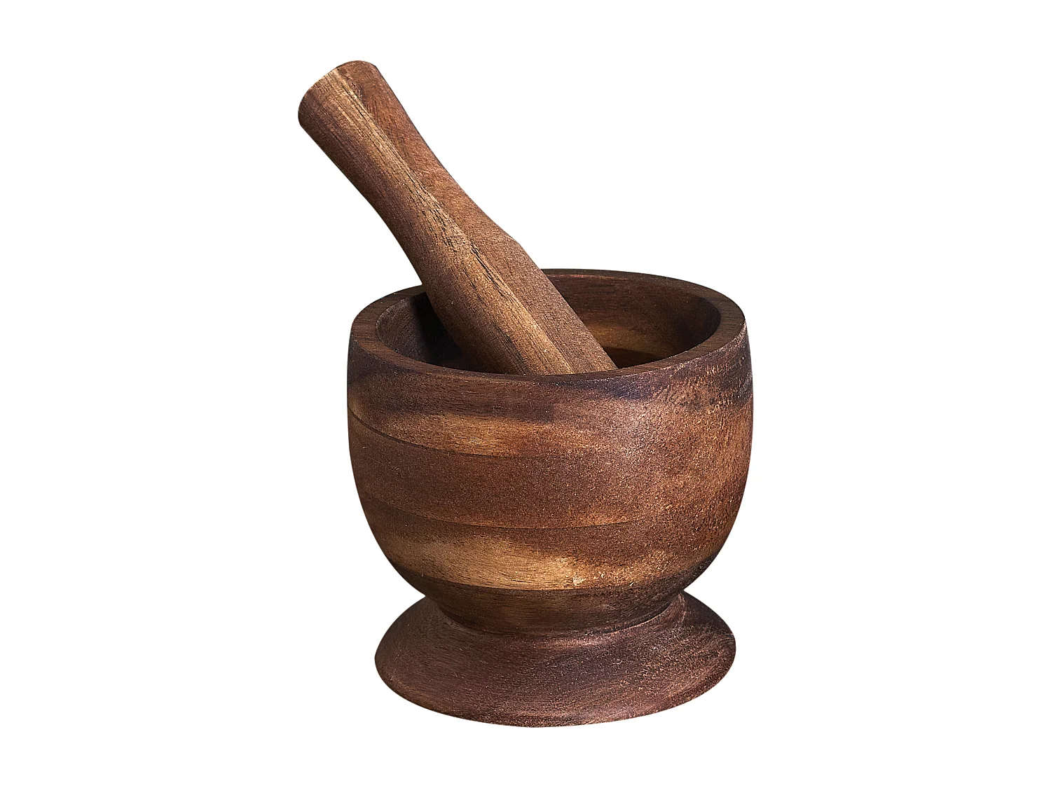 Mortier Et Pilon Acacia D12cm Marron