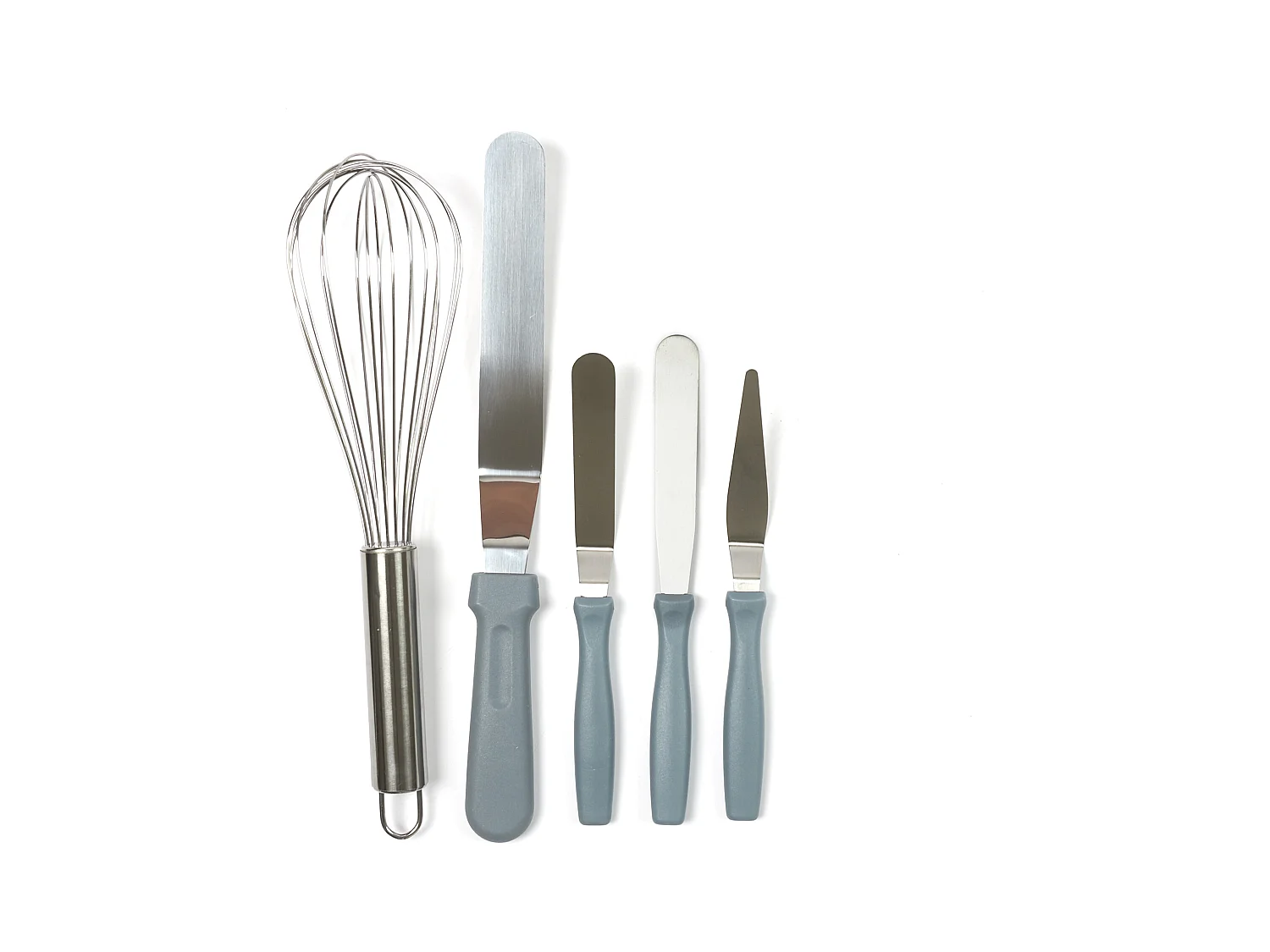 Backkoffer 45-teilig Weiß Edelstahl - Ideal für Süße Kreationen