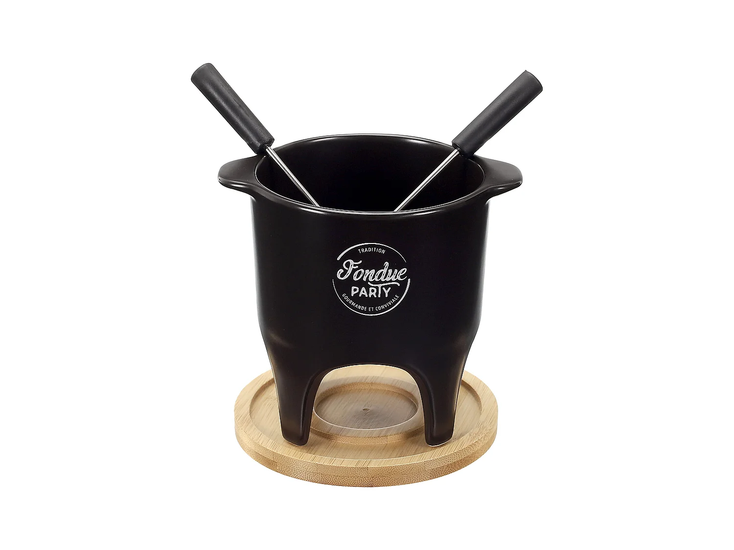 Fondue Individuelle Ou Duo Noir, Marron