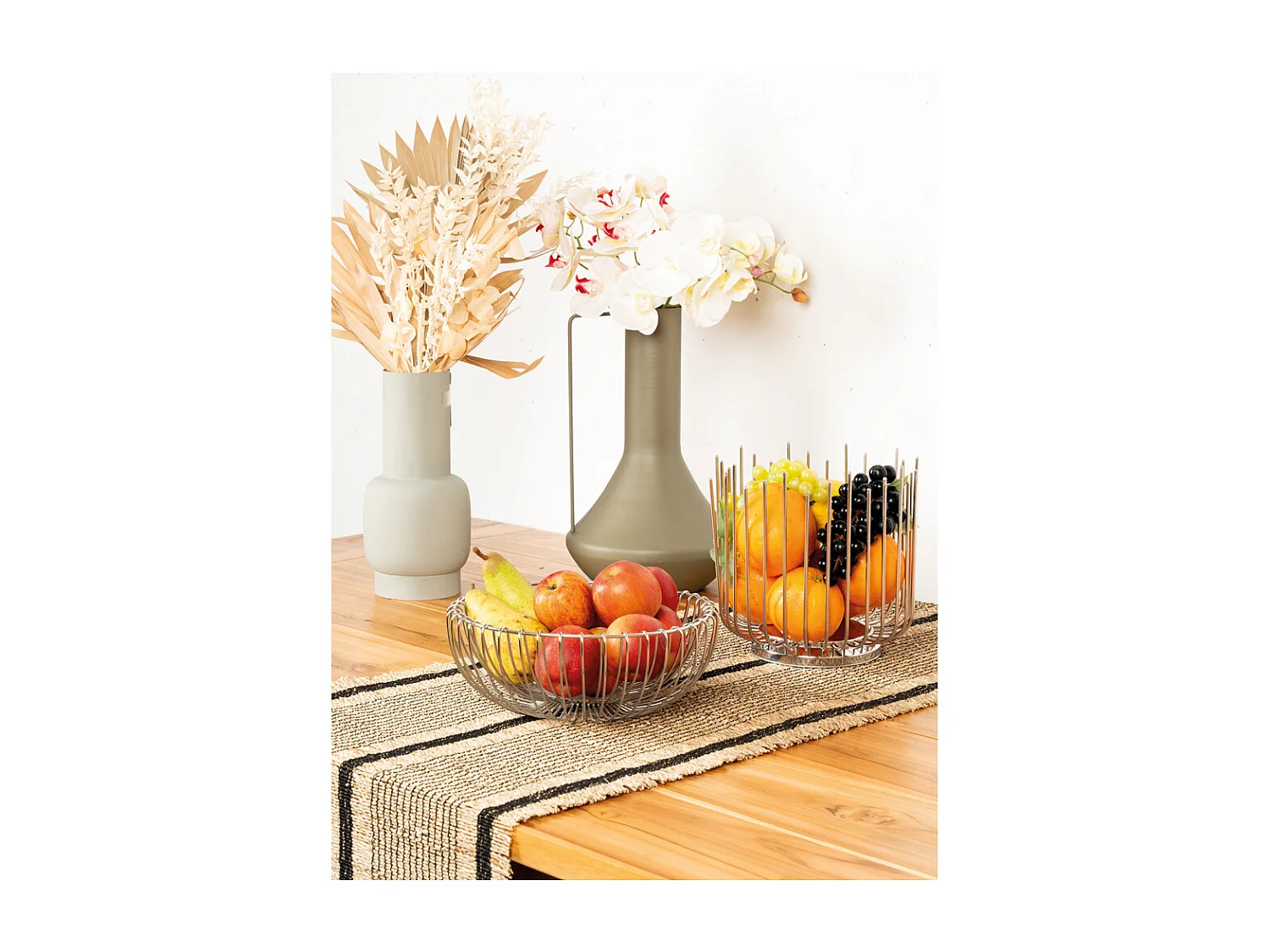 Coupe de fruits design Wire Wire argenté