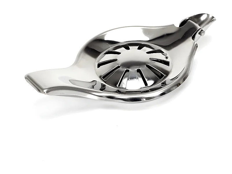 Zesteur à Citron "Inox" 12cm Argent