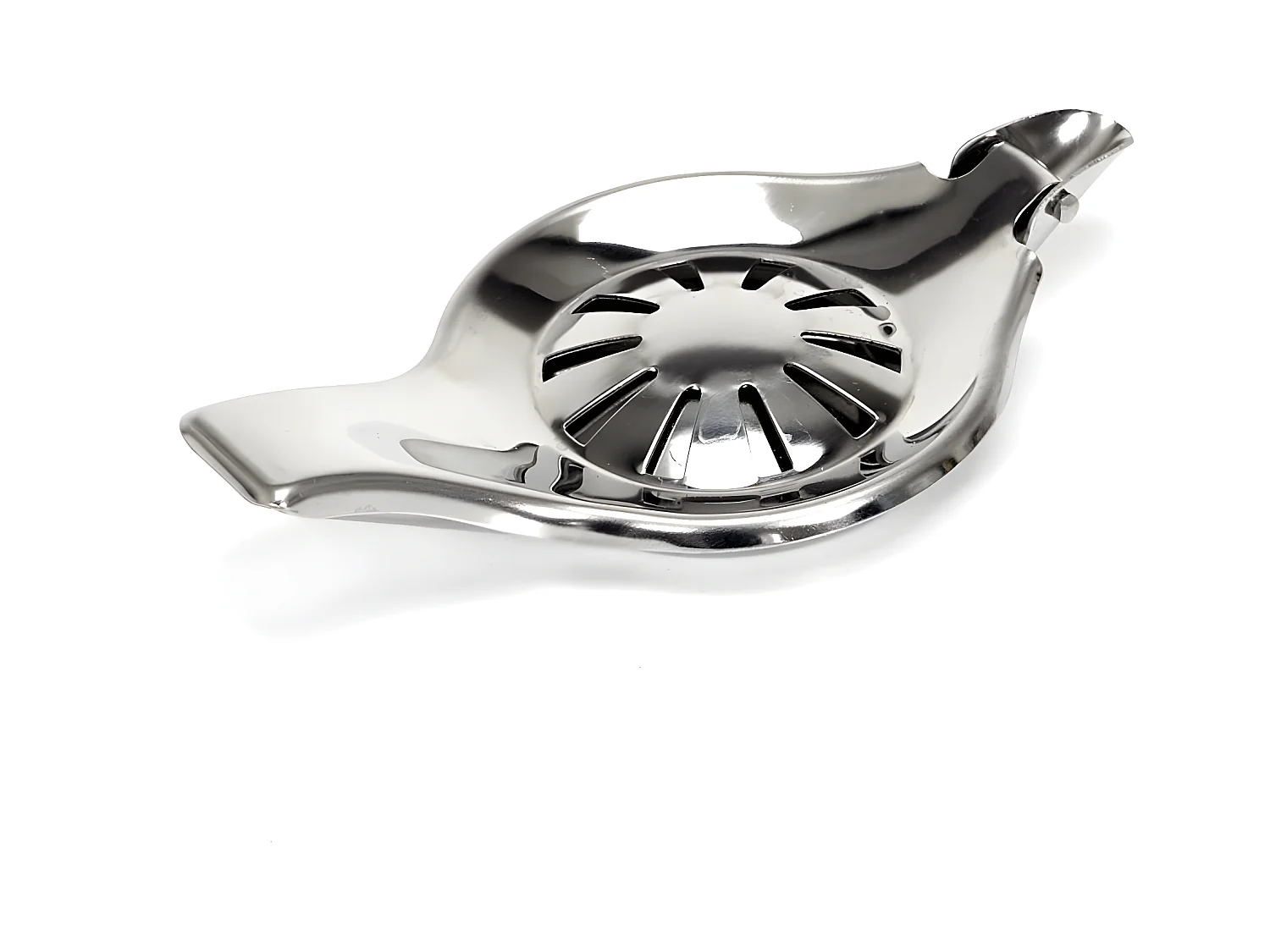 Zesteur à Citron "Inox" 12cm Argent