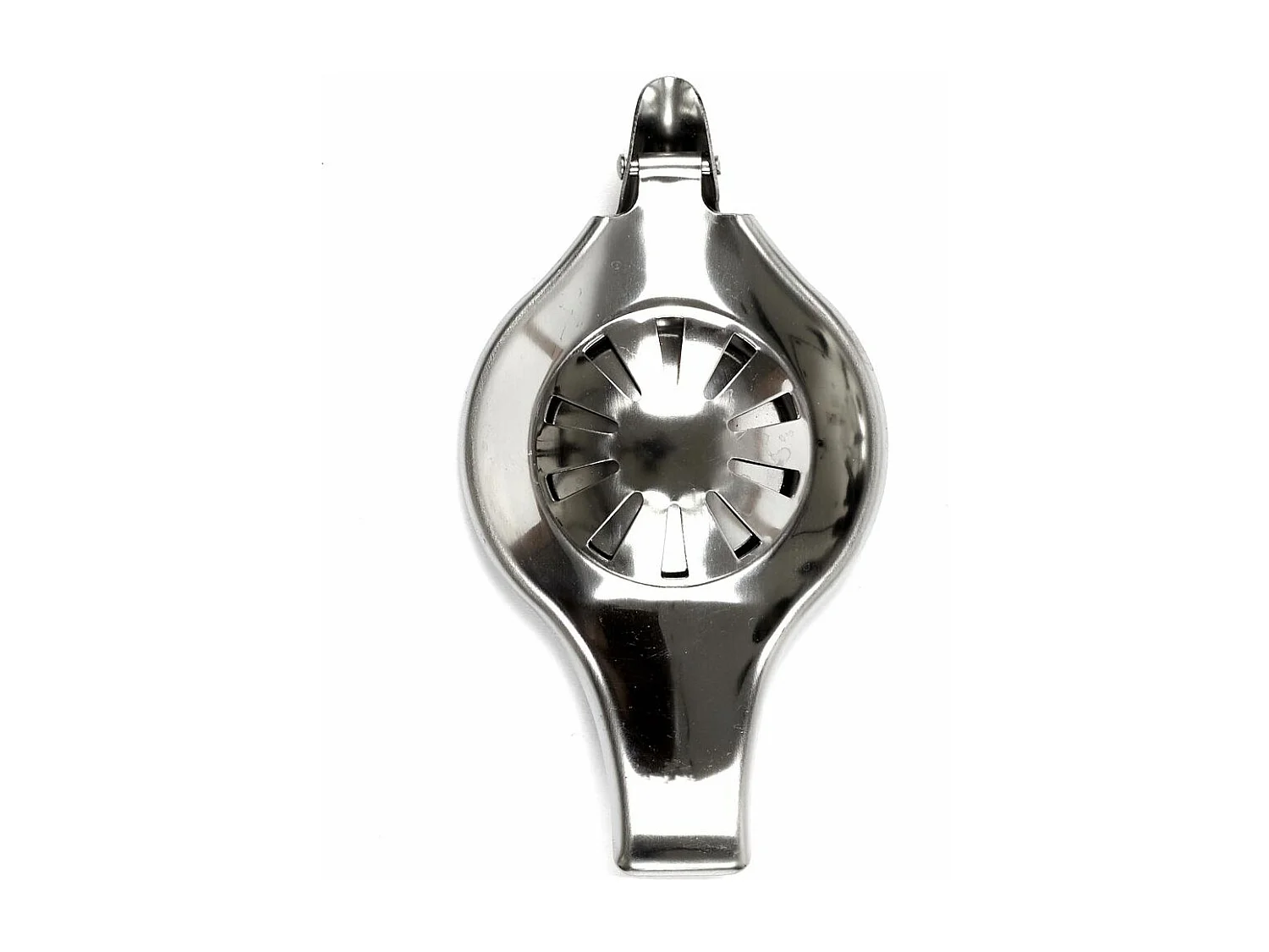 Zesteur à Citron "Inox" 12cm Argent