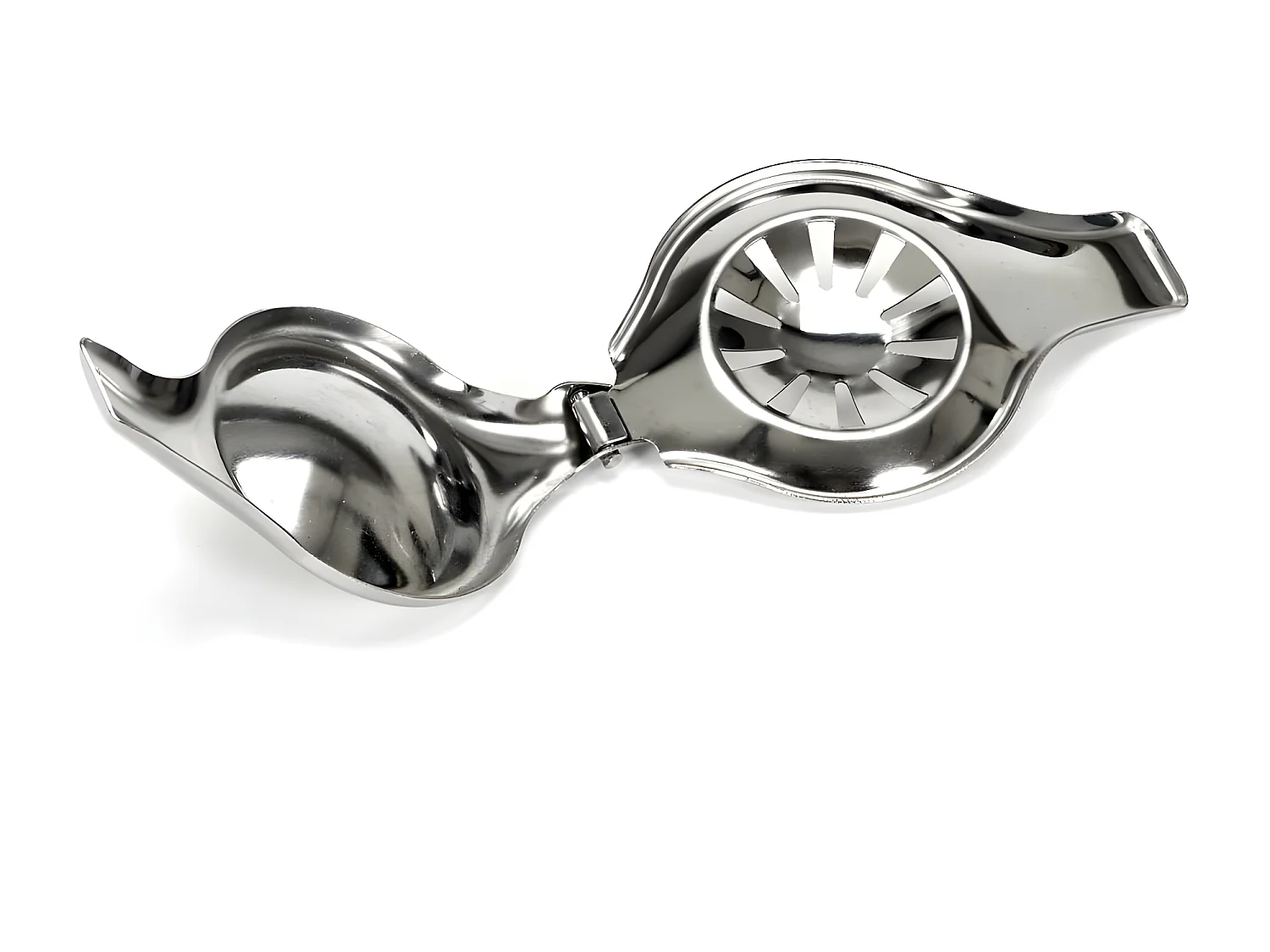 Zesteur à Citron "Inox" 12cm Argent