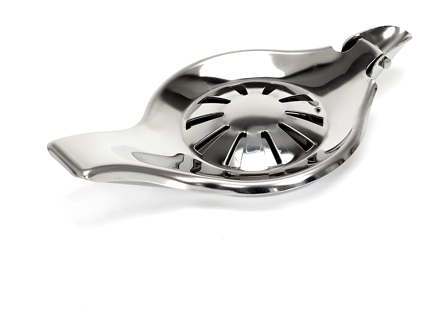 Zesteur à Citron "Inox" 12cm Argent