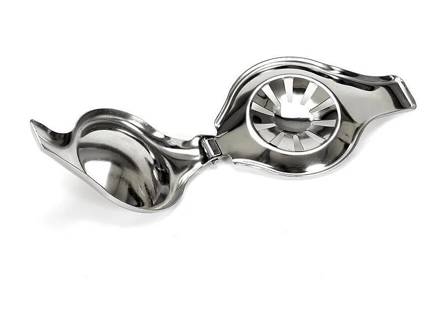 Zesteur à Citron "Inox" 12cm Argent
