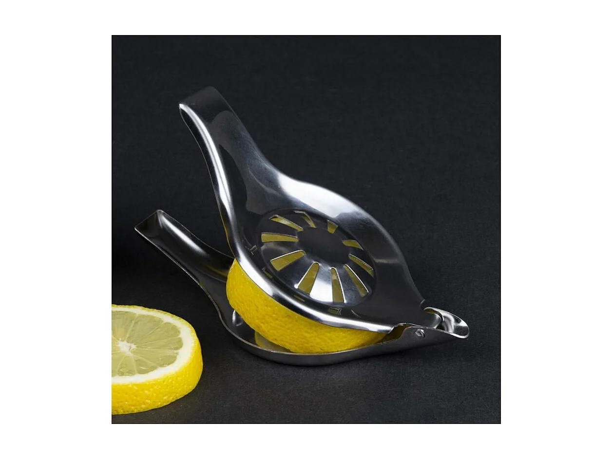 Zesteur à Citron "Inox" 12cm Argent