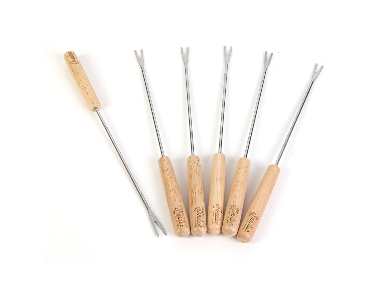 Pique A Fondue X6 Marron