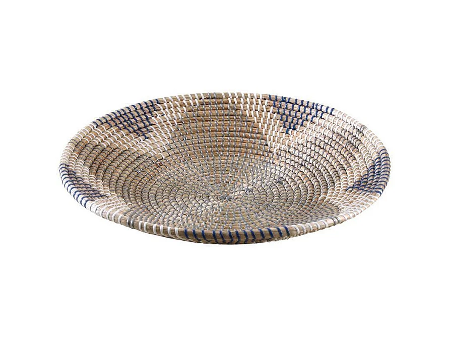 Corbeille ronde jonc de mer