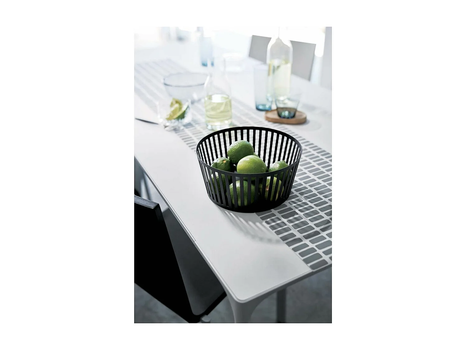 Cesto di frutta in metallo Torre