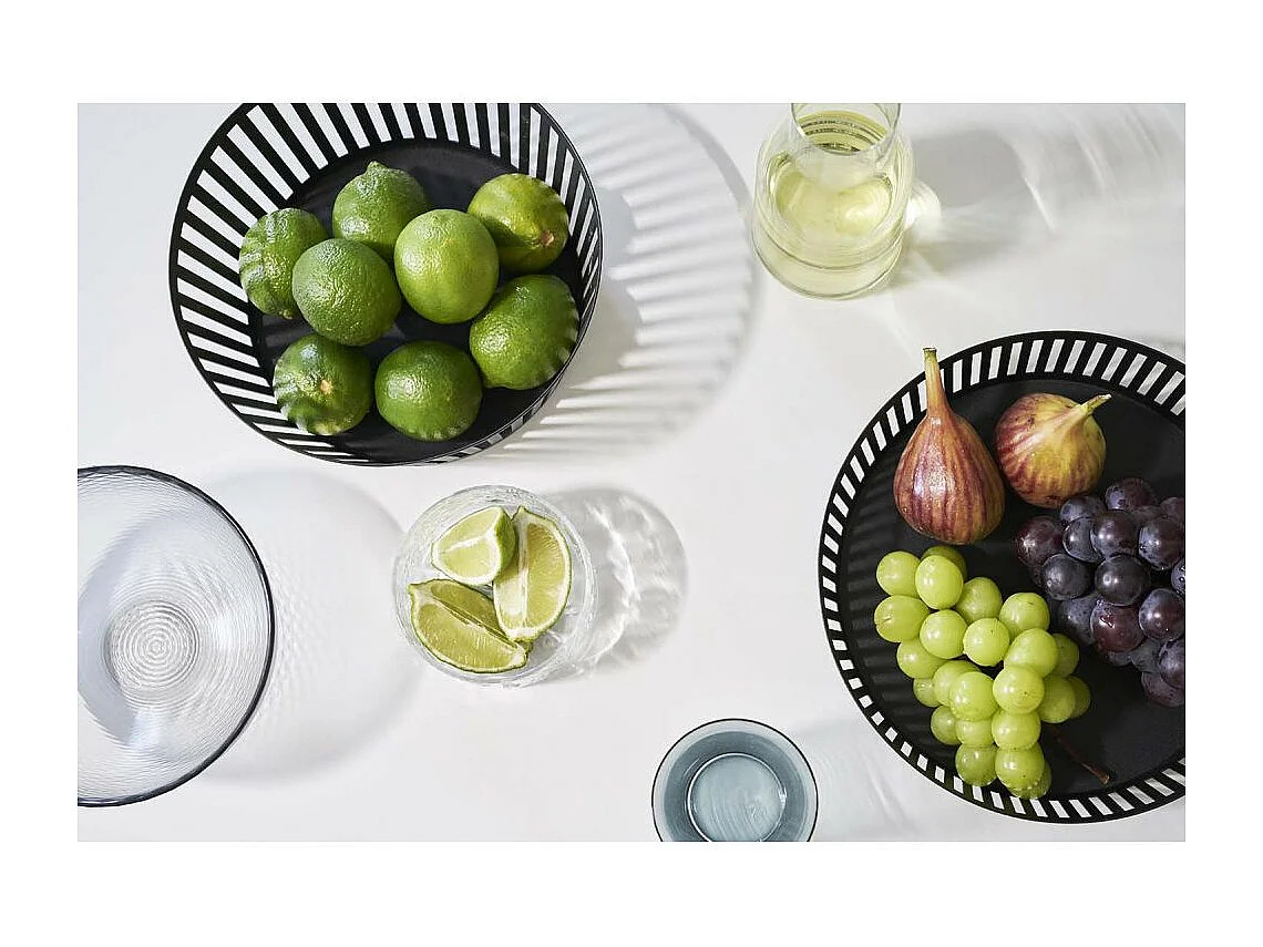 Obstschale aus Metall "Tower"