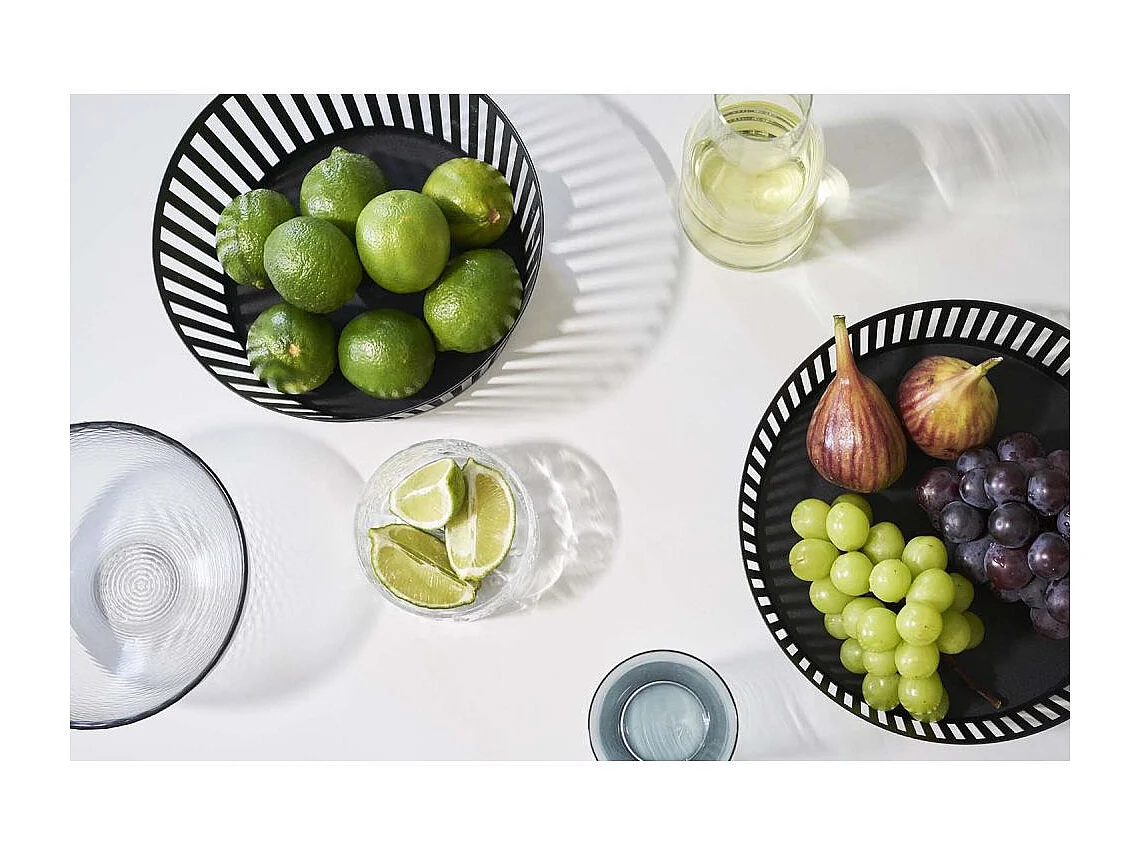 Cesto di frutta in metallo Torre