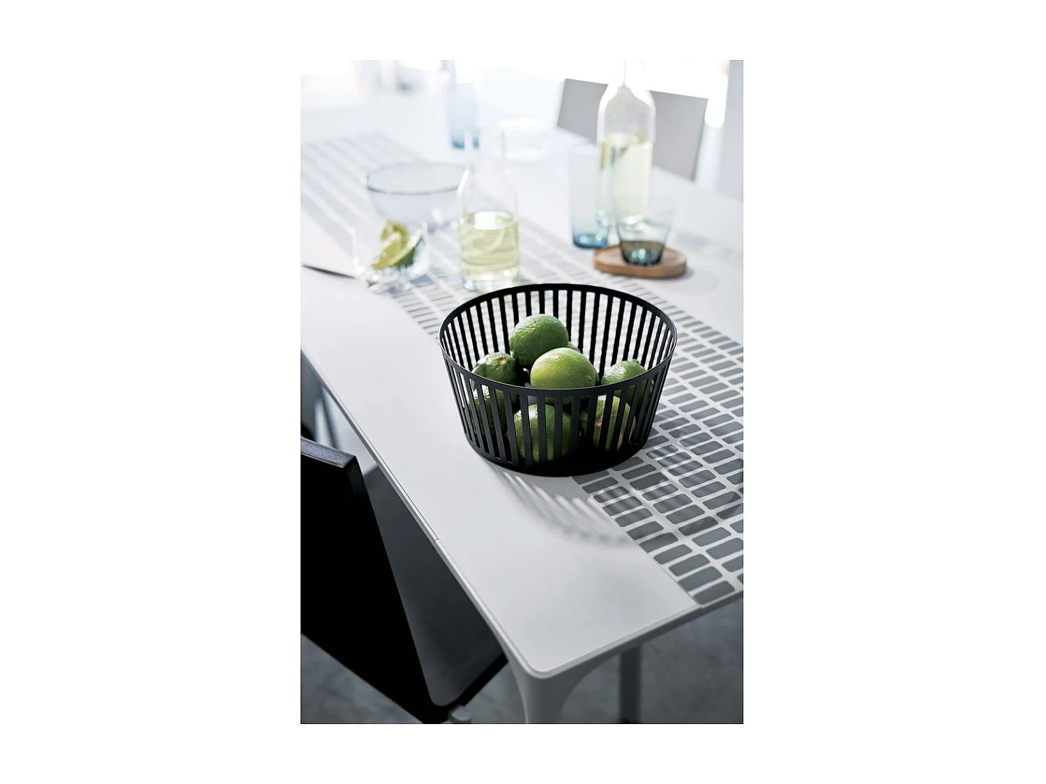 Cesto di frutta in metallo Torre