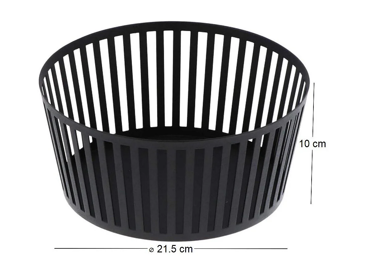 Cesto di frutta in metallo Torre