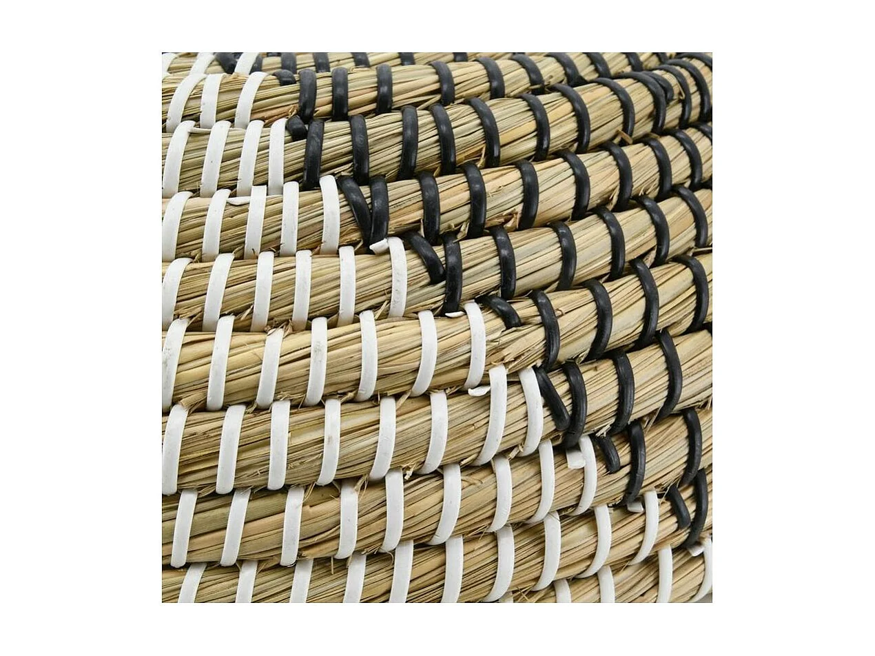 Cesto di frutta in giunco naturale e tinto