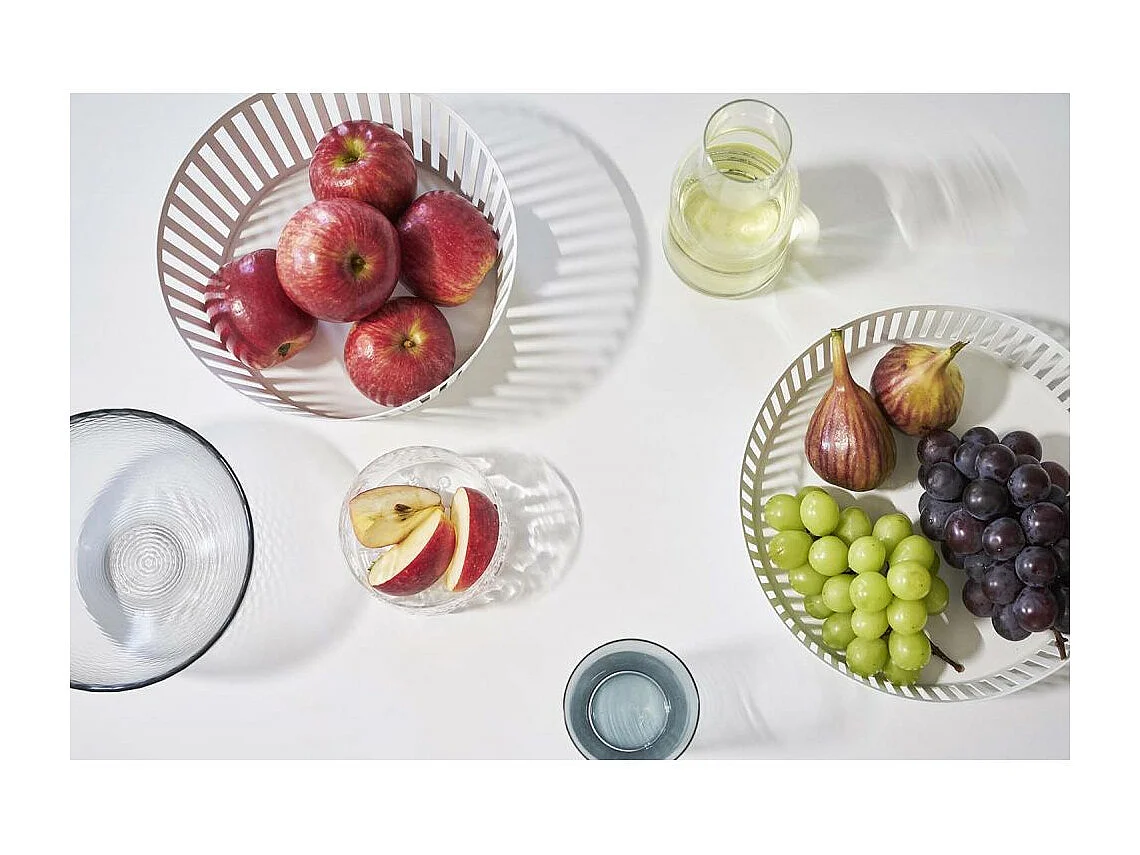 Cesta de fruta metálica Torre