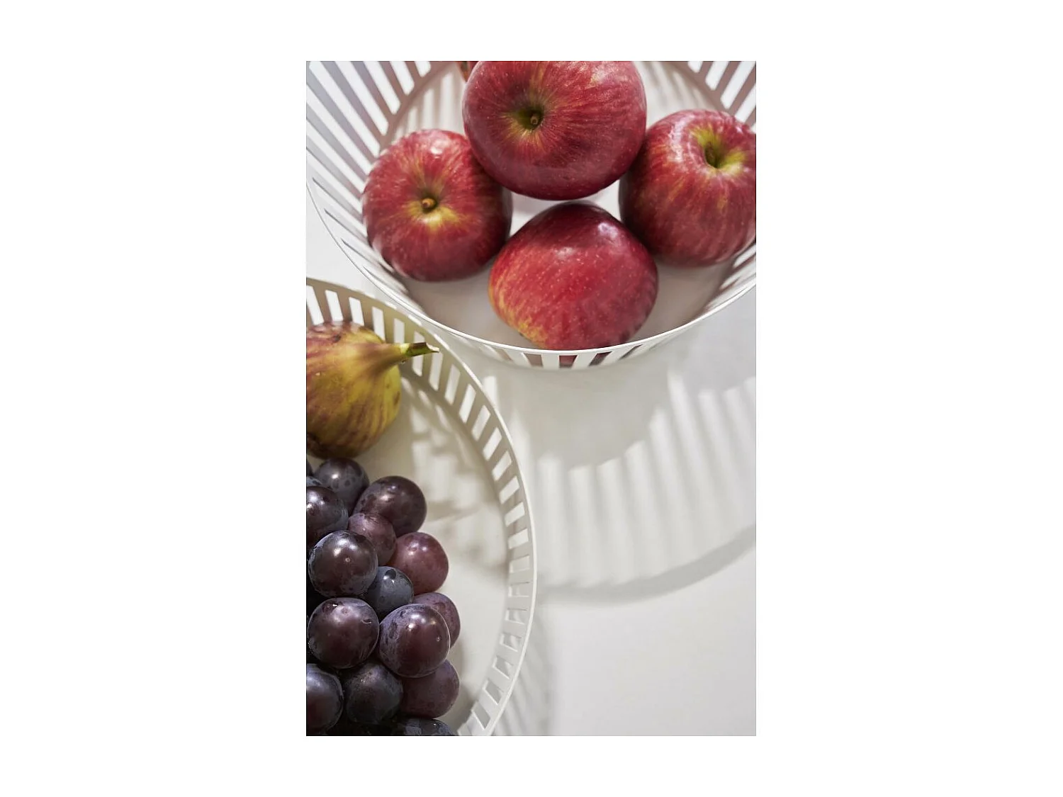 Cesta de fruta metálica Torre