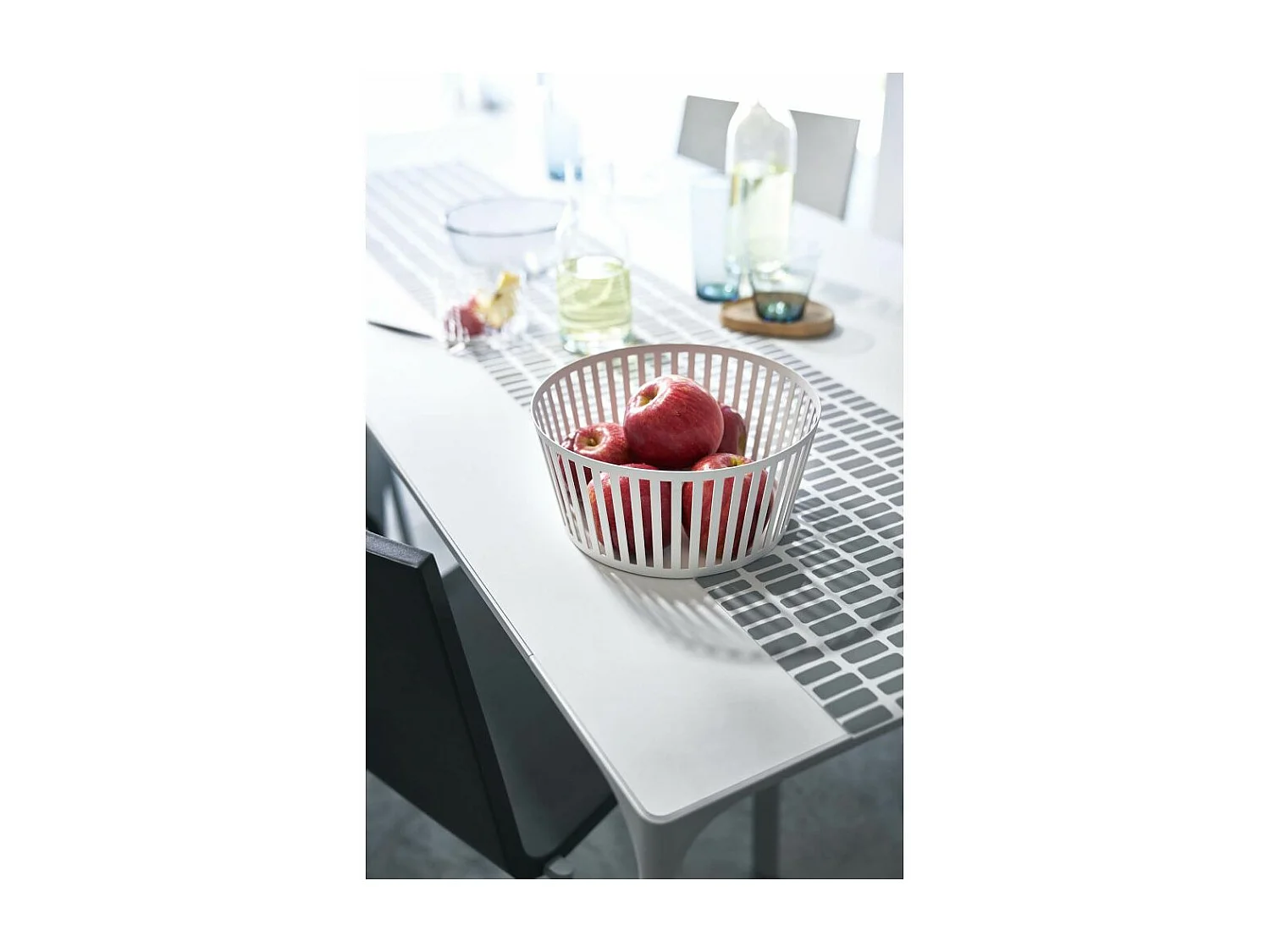 Cesto di frutta in metallo Torre