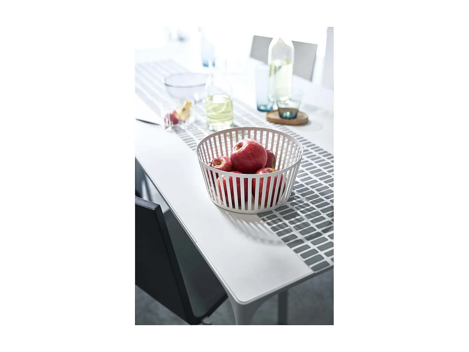 Cesto di frutta in metallo Torre