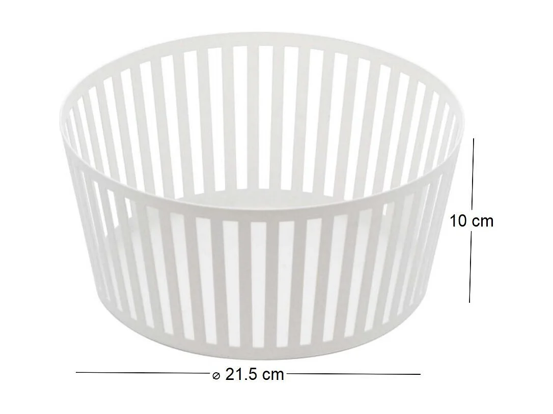 Cesto di frutta in metallo Torre