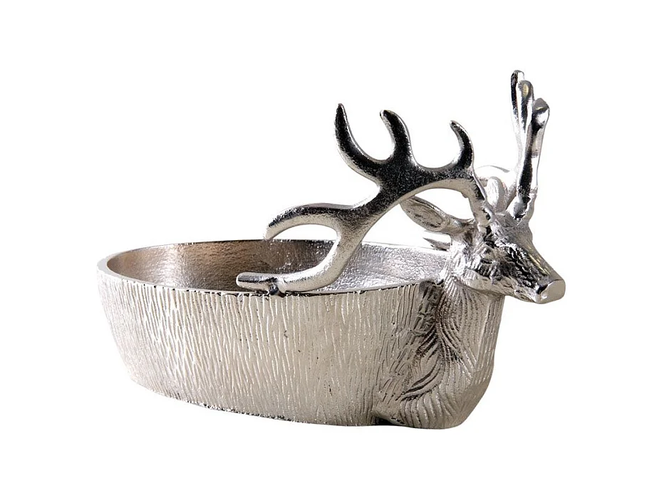 Corbeille cerf en aluminium