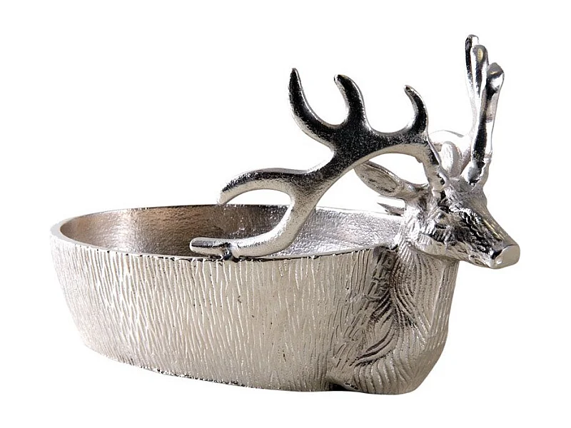 Corbeille cerf en aluminium