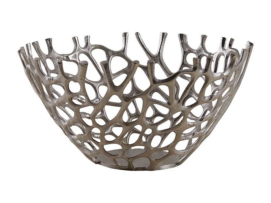 Cestino in alluminio traforato