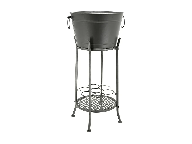 Sektkübel auf Ständer aus Metall