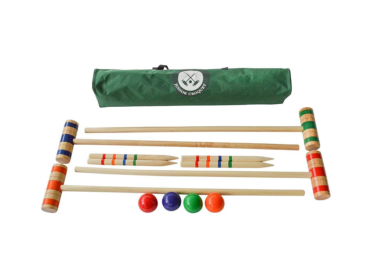 Set de croquet enfant en bois