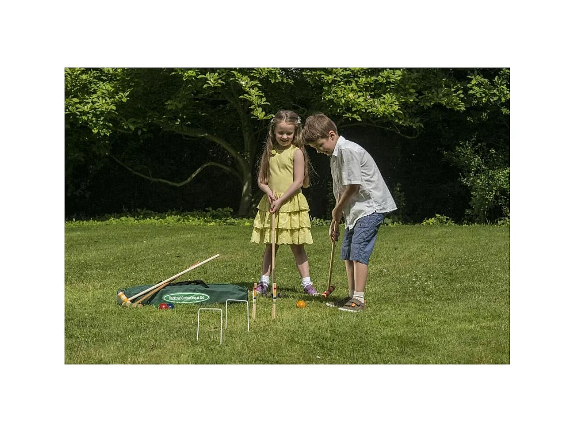 Set de croquet enfant en bois