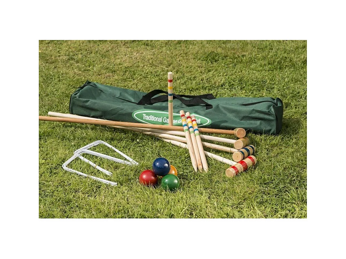 Set de croquet familial en bois