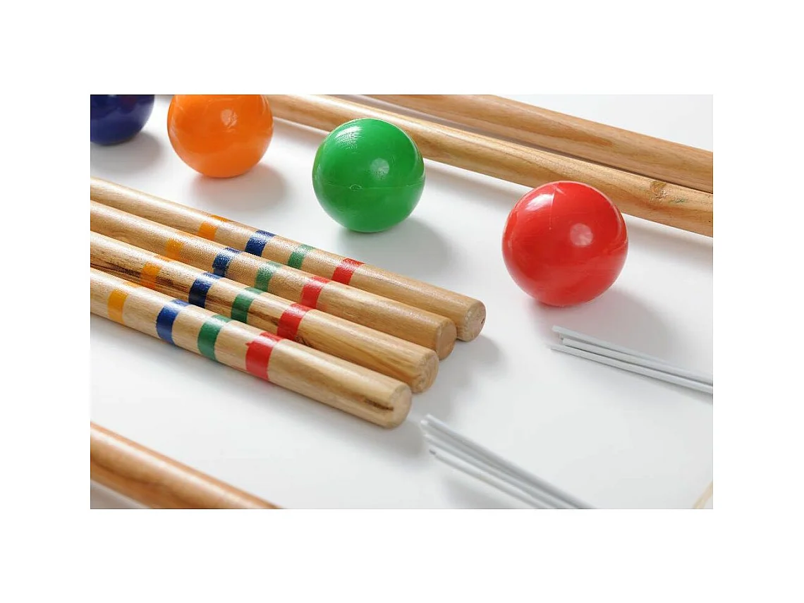 Set de croquet familial en bois