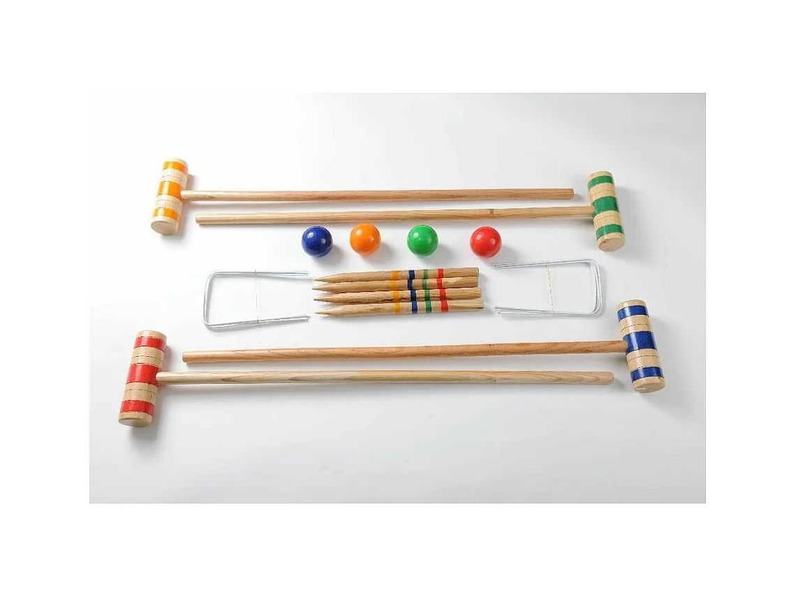 Set de croquet familial en bois
