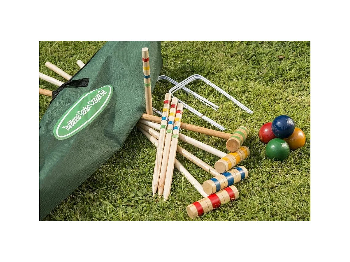 Set de croquet familial en bois