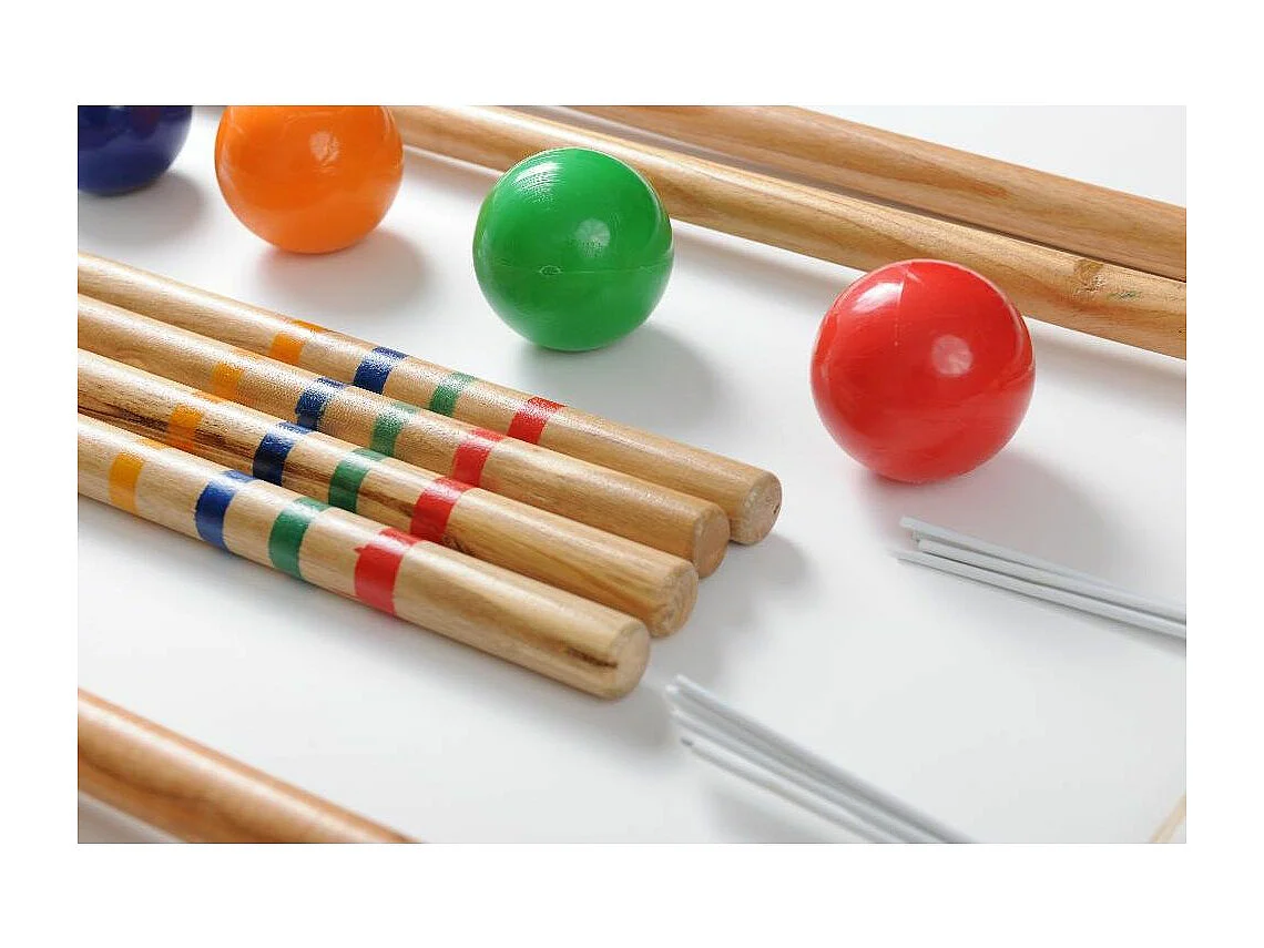 Set de croquet familial en bois