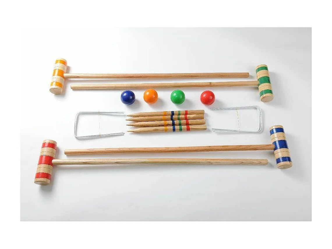 Set de croquet familial en bois